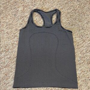 Lululemon Striped Black and White Women's Tank Top